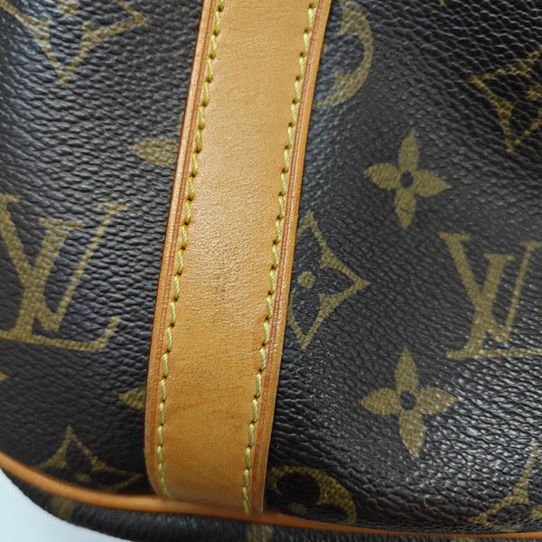 STRESA Monogram Coated Canvas Brown