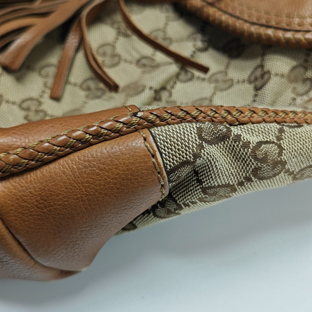 Marrakech Monogram Canvas Beige