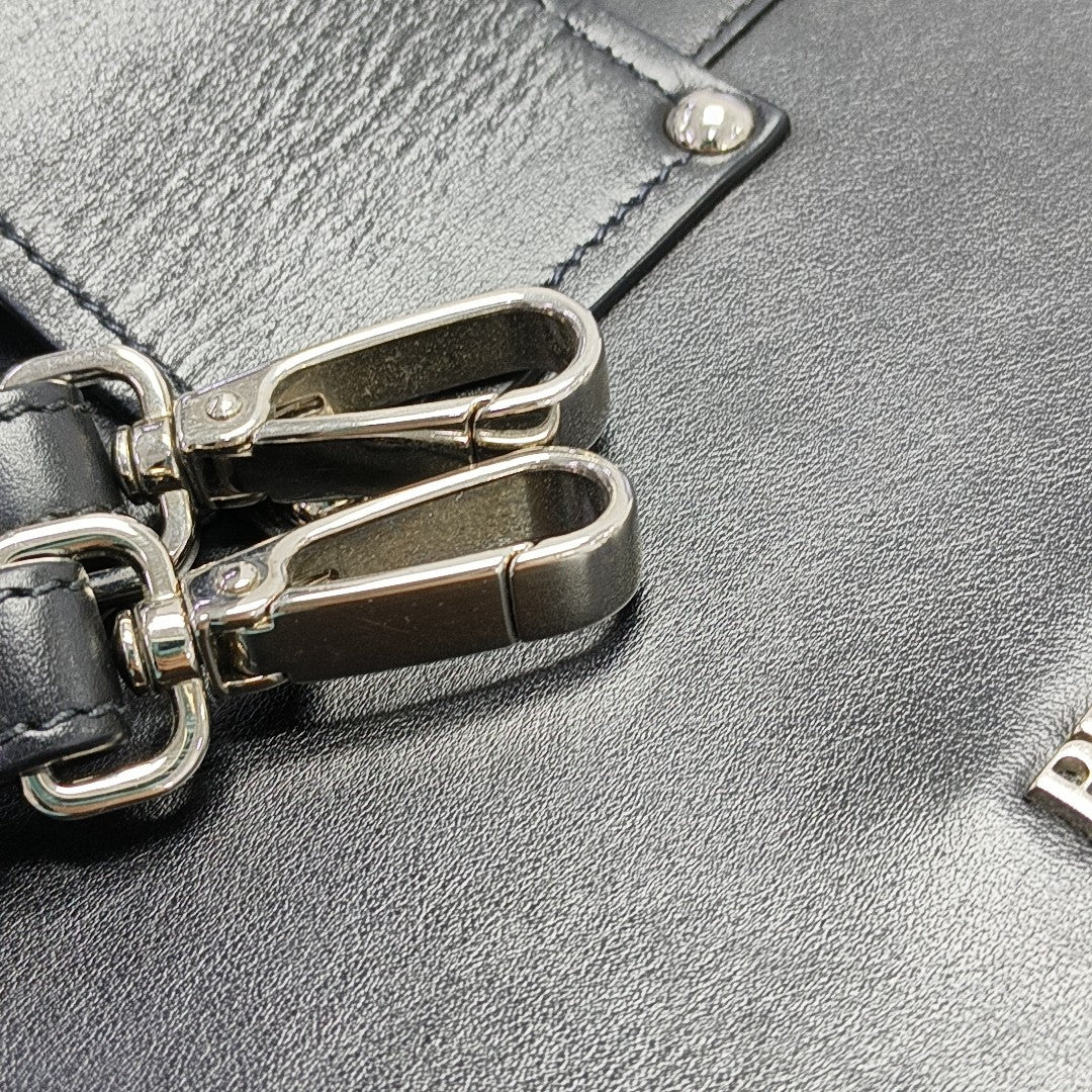 Plex Calfskin Black