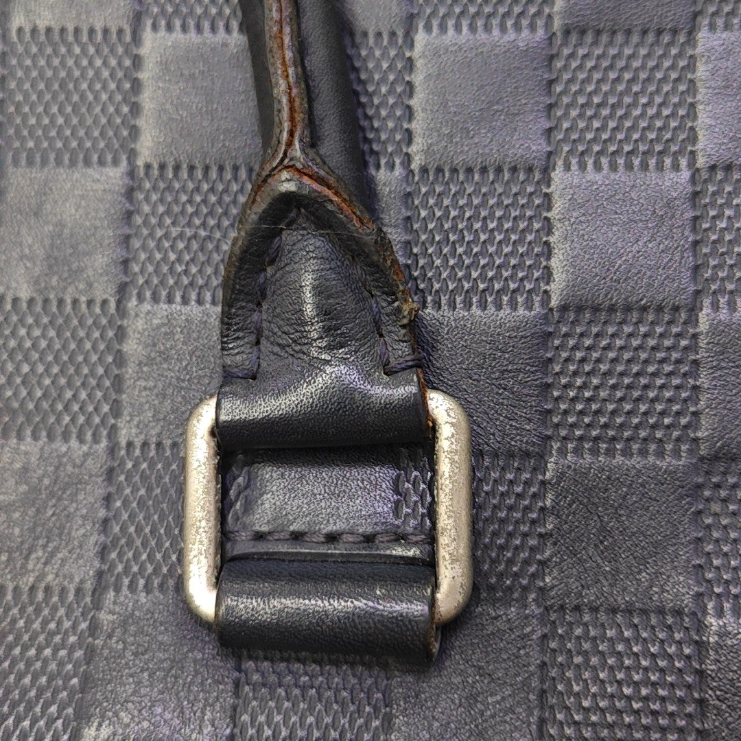 AVENUE Damier Calfskin Blue