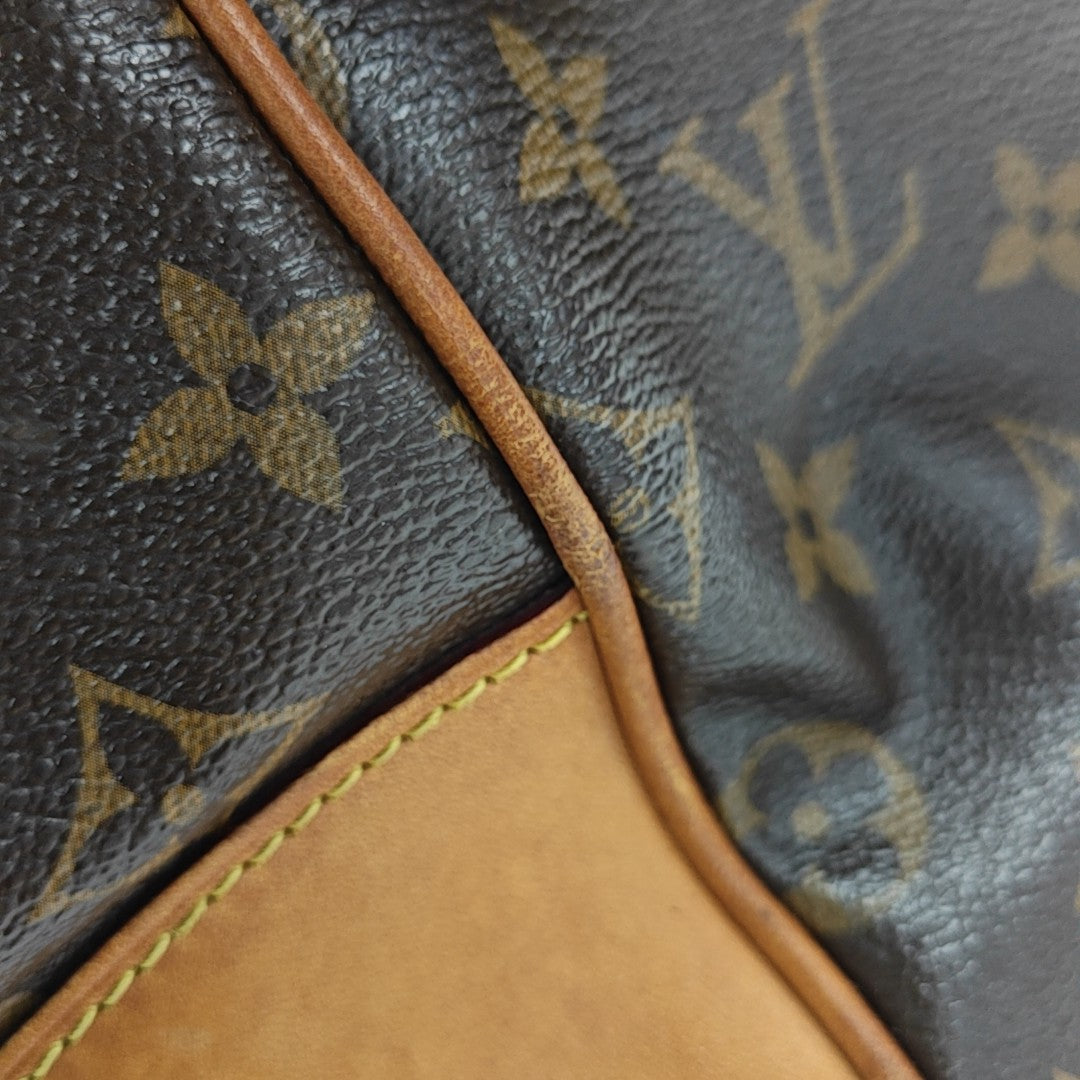 RETIRO GM Monogram Coated Canvas Brown