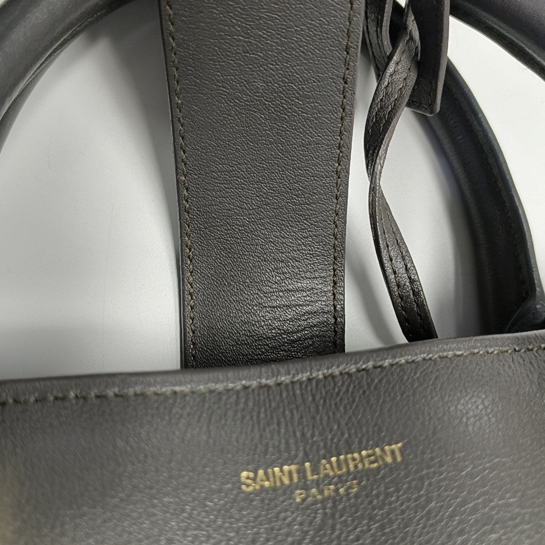 MONOGRAM CABAS Calfskin Gray