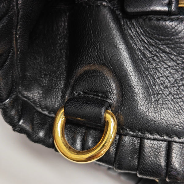 Gaufre Calfskin Black