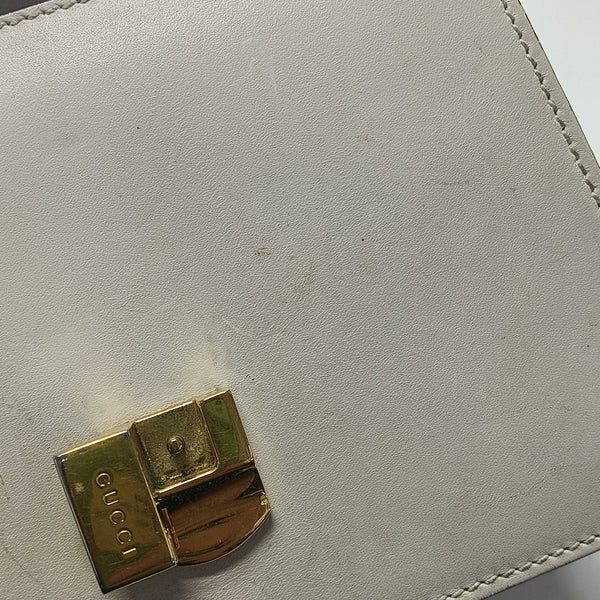 Sylvie Mini Calfskin White