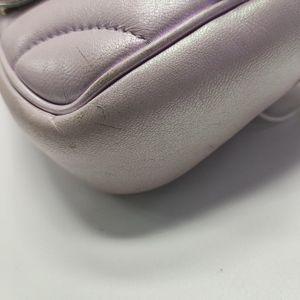 GG Marmont Mini Quilted Calfskin Pink