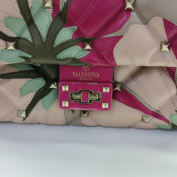Quilted Calfskin Shoulder Bag Pink