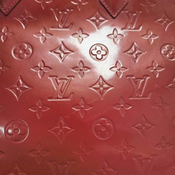 ALMA GM Monogram Calfskin Red