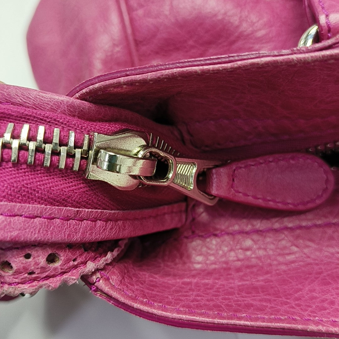 Classic City Small Lambskin Pink