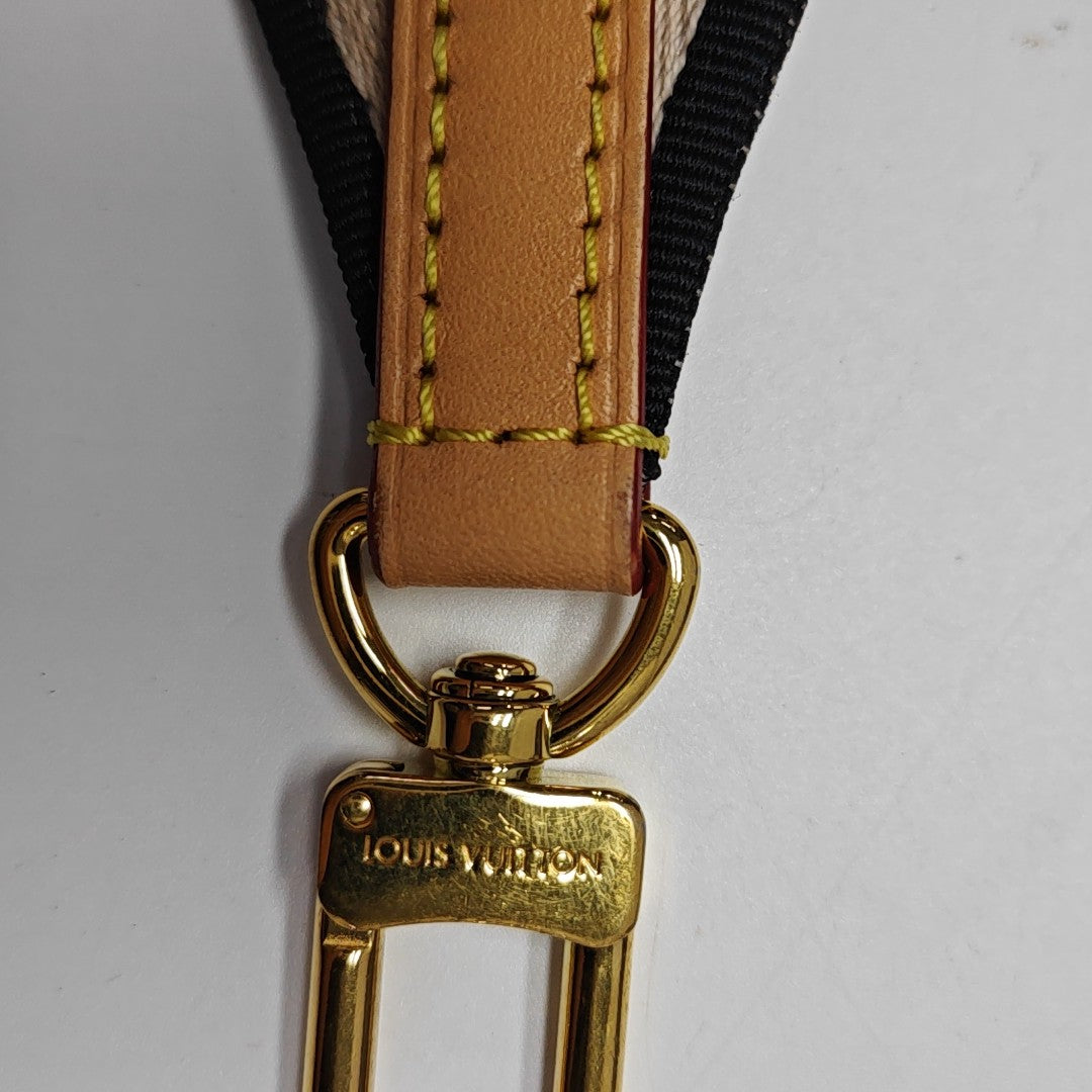 DIANE Monogram Coated Canvas Brown