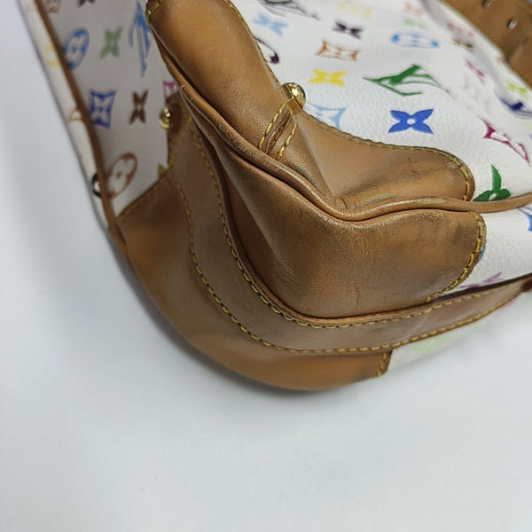 LV × TM GRETA Monogram Coated Canvas White