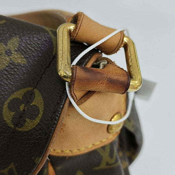BEVERLY MM Monogram Coated Canvas Brown