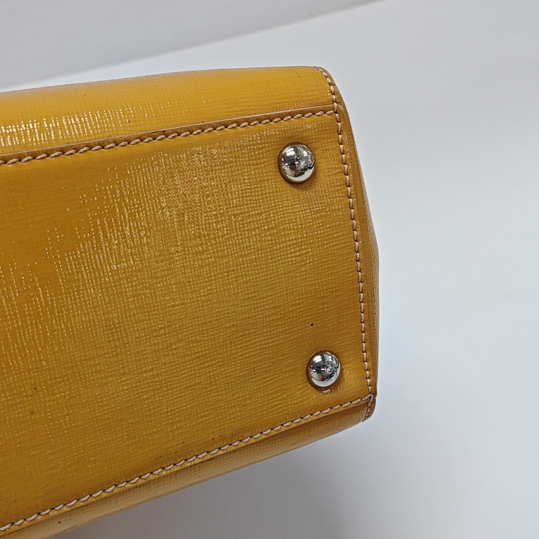 2 Jours Small Calfskin Yellow