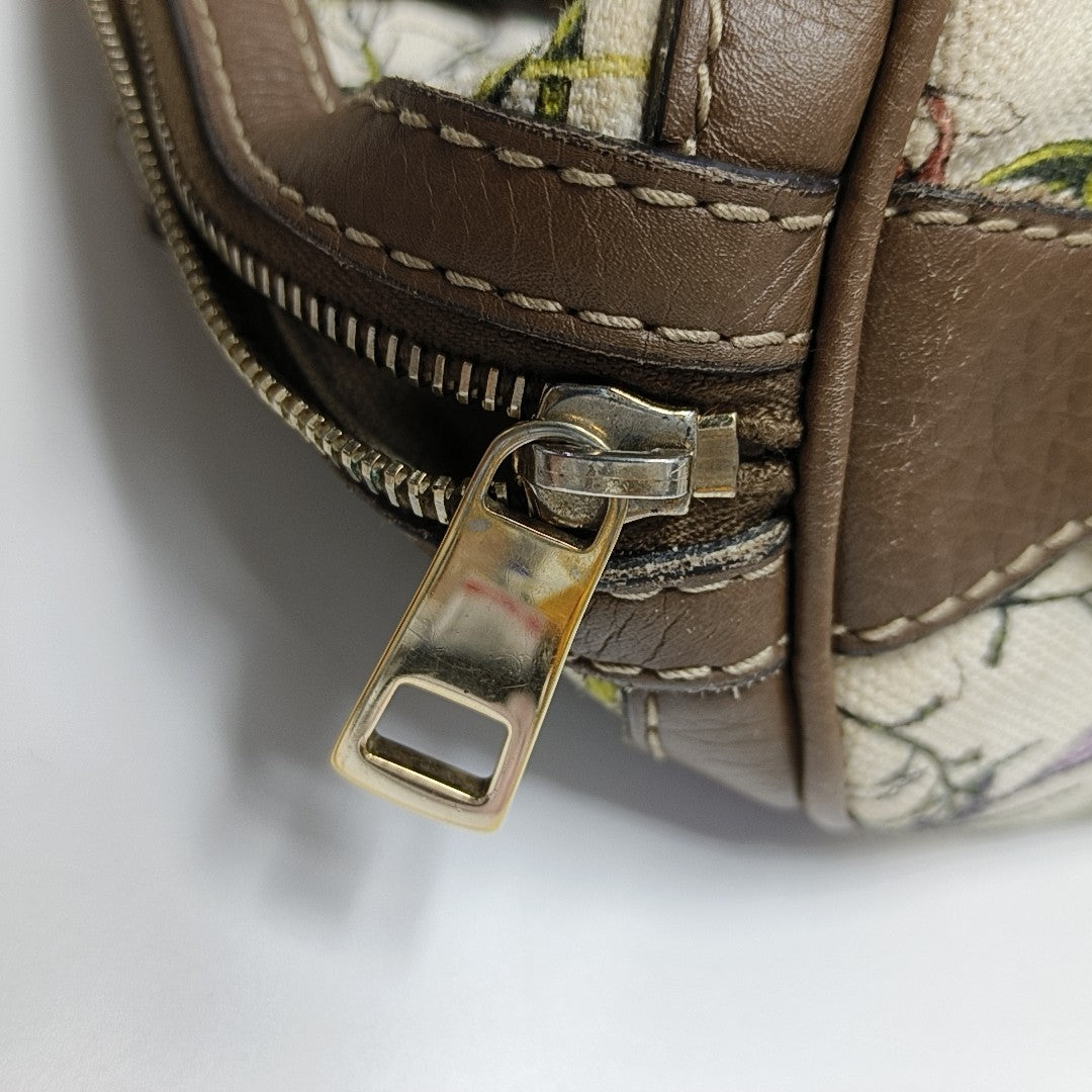 Canvas Shoulder Bag Beige
