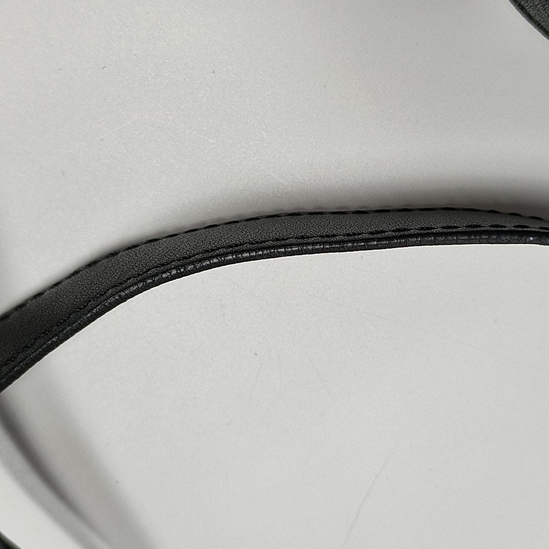 Calfskin Shoulder Bag Black
