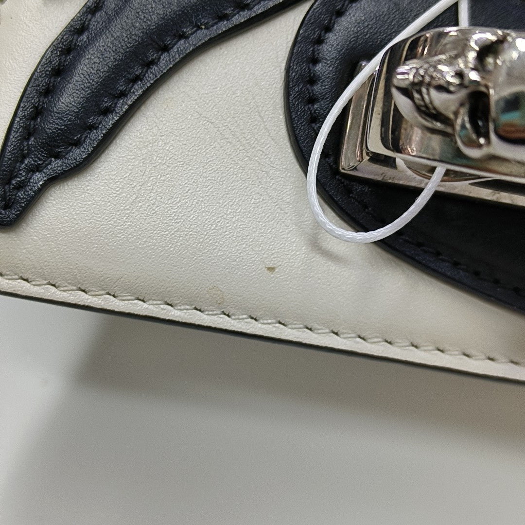 Calfskin Shoulder Bag White