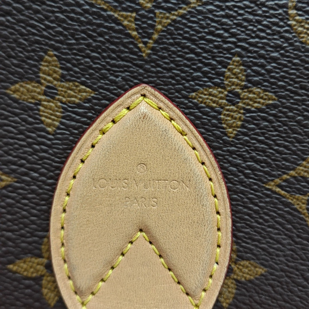 DIANE Monogram Coated Canvas Brown