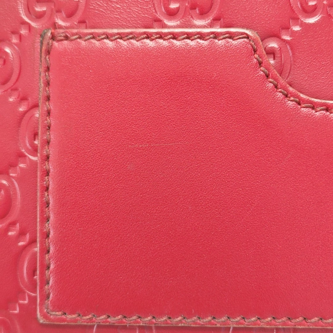 Padlock Small Monogram Calfskin Red