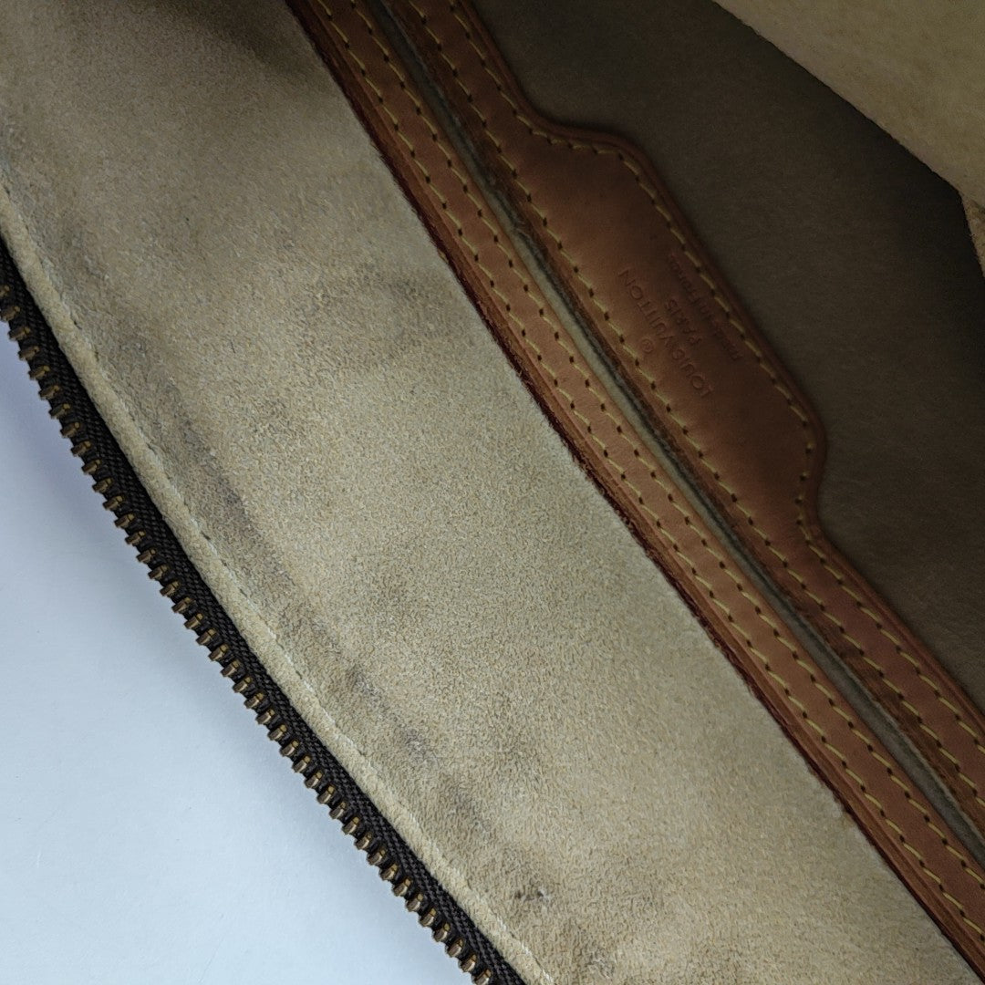RETIRO NM Monogram Coated Canvas Brown