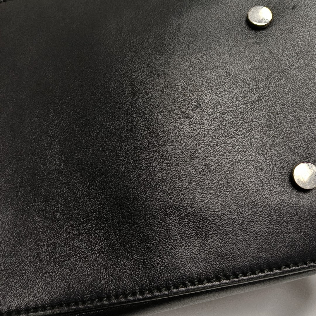 Phileas Calfskin Black