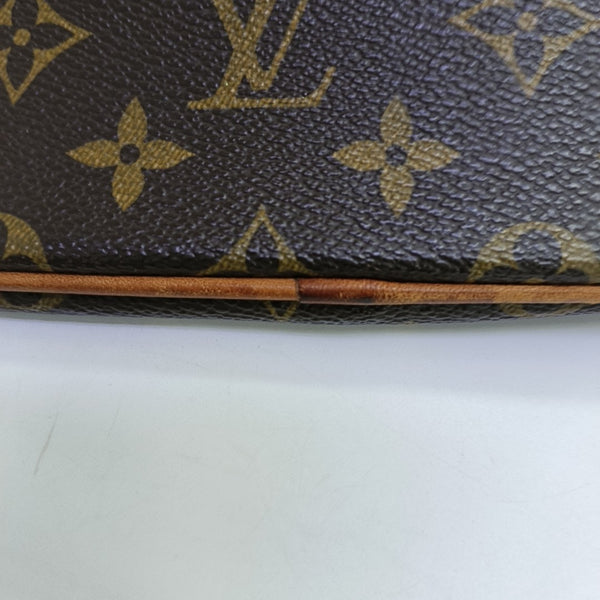 PALERMO PM Monogram Coated Canvas Brown