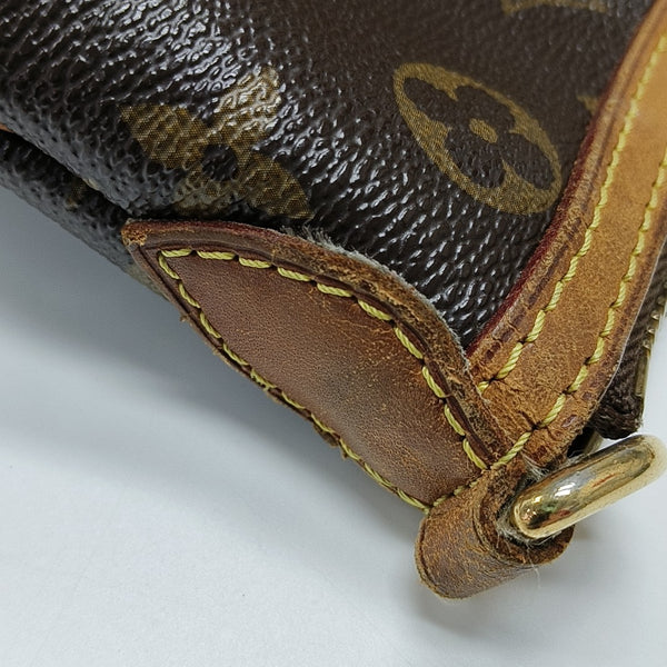 PALERMO PM Monogram Coated Canvas Brown