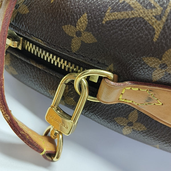 RETIRO NM Monogram Coated Canvas Brown
