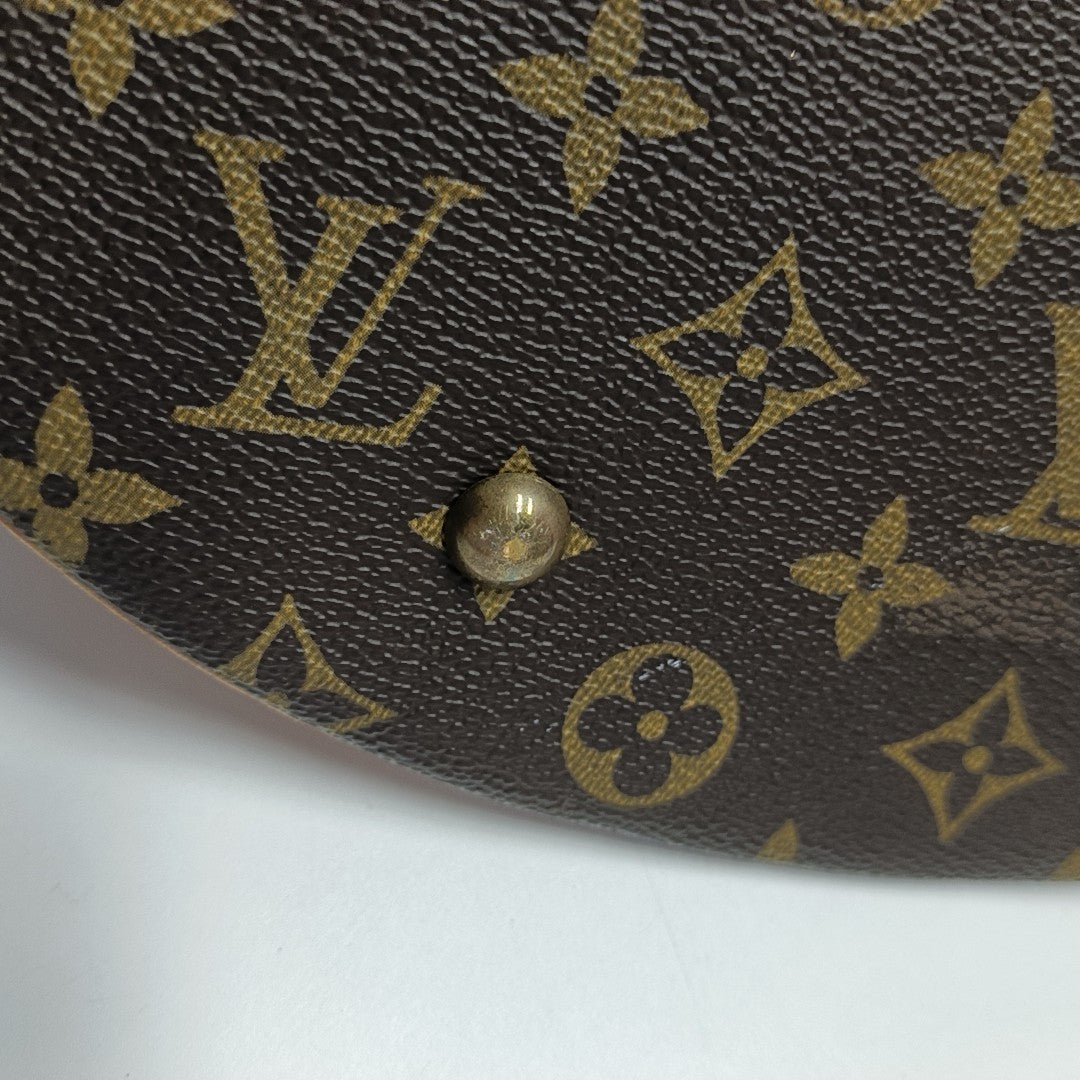 BUCKET GM Monogram Coated Canvas Brown