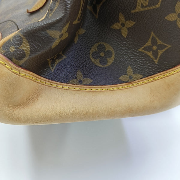 Lona Estampada Monogram BEVERLY Marrón