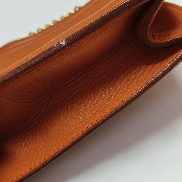Calfskin Crossbody Bag Orange