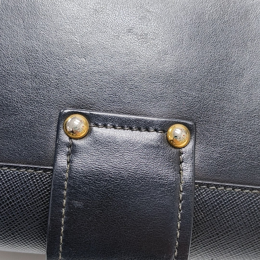 Cahier Saffiano Calfskin Black