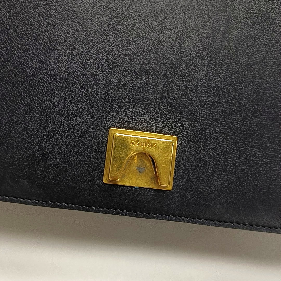 Authenticated pre-owned  Frame Medium Calfskin Burgundy - Crossbody Bag at Looply