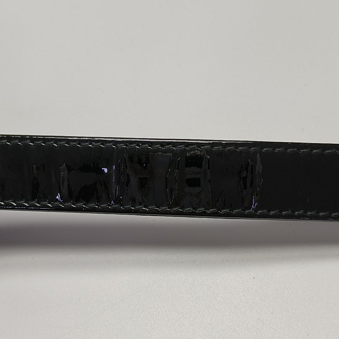 Lady Dior Medium Cannage Patent Leather Black