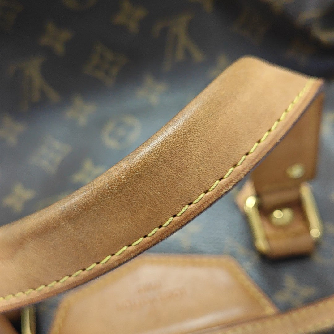 RETIRO NM Monogram Coated Canvas Brown