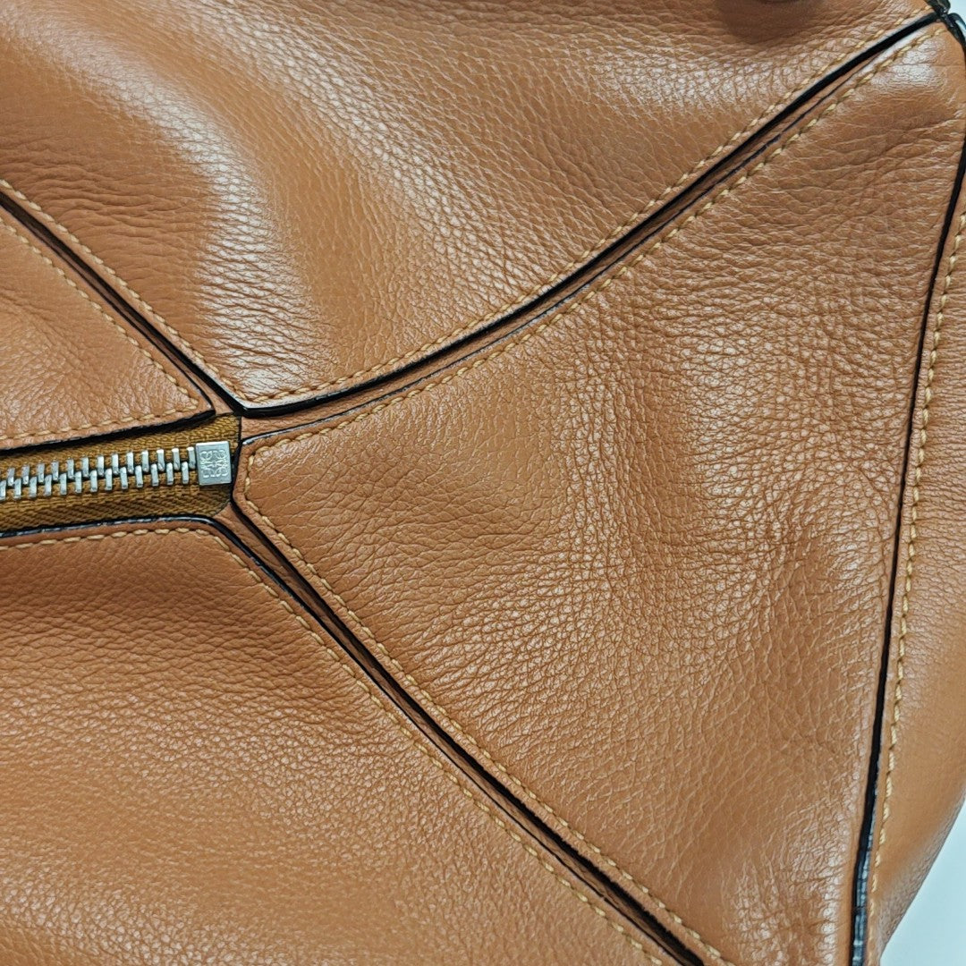 Puzzle Medium Calfskin Brown