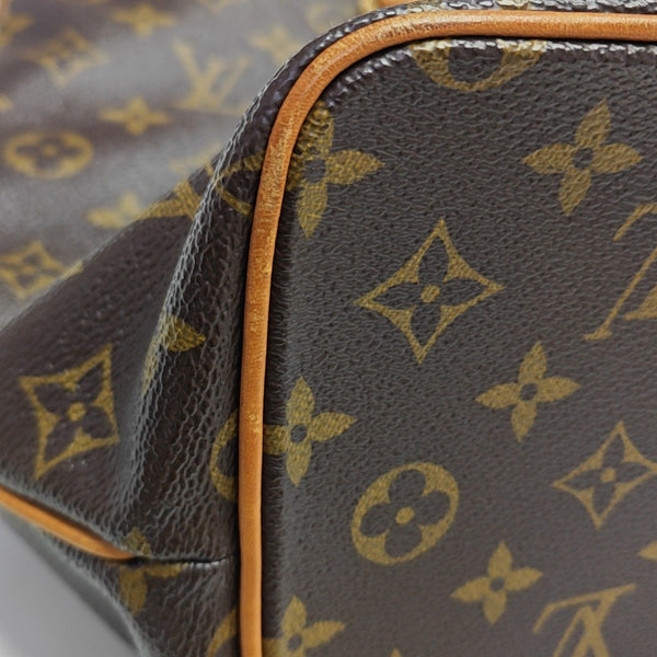 PALERMO PM Monogram Coated Canvas Brown