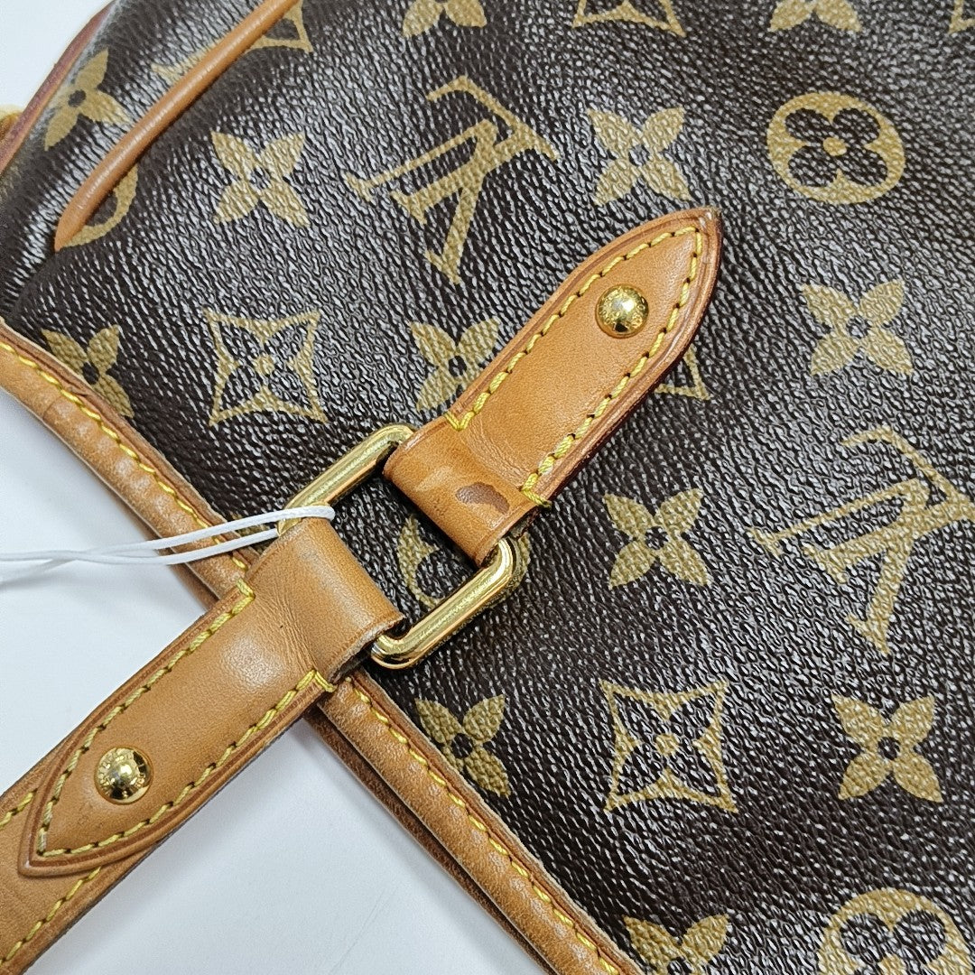 ESTRELA GM Monogram Coated Canvas Brown