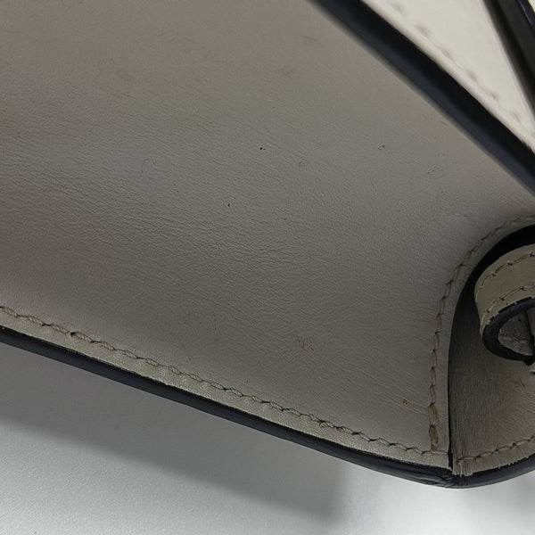 Sylvie Mini Calfskin White