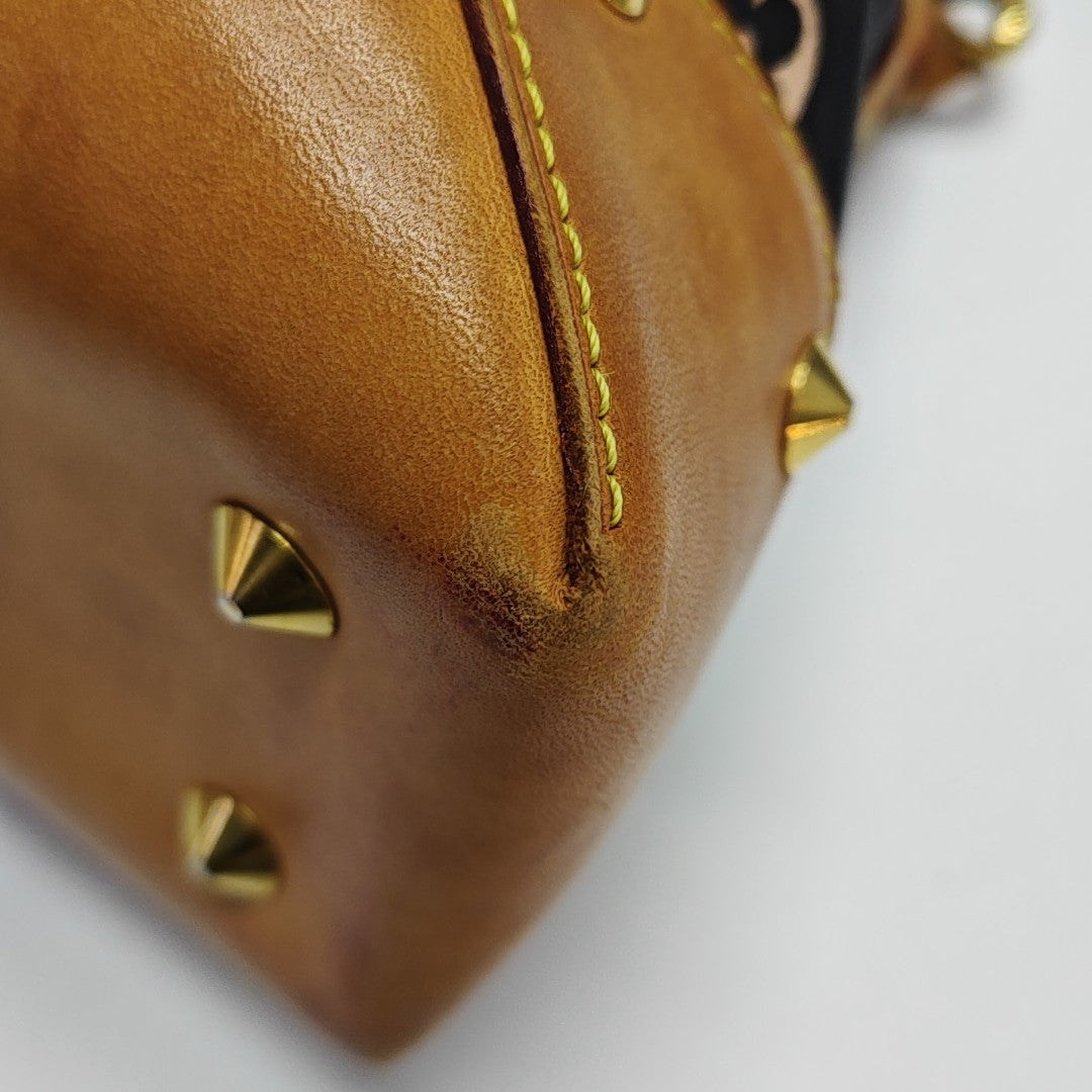 LV × TM JUDY Monogram Coated Canvas Black