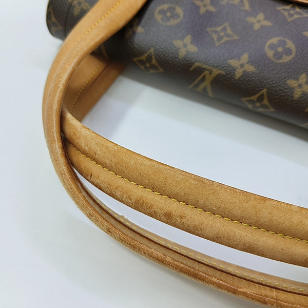 Lona Estampada Monogram BEVERLY Marrón
