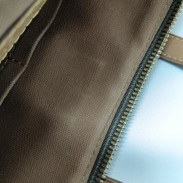 PALERMO PM Monogram Coated Canvas Brown