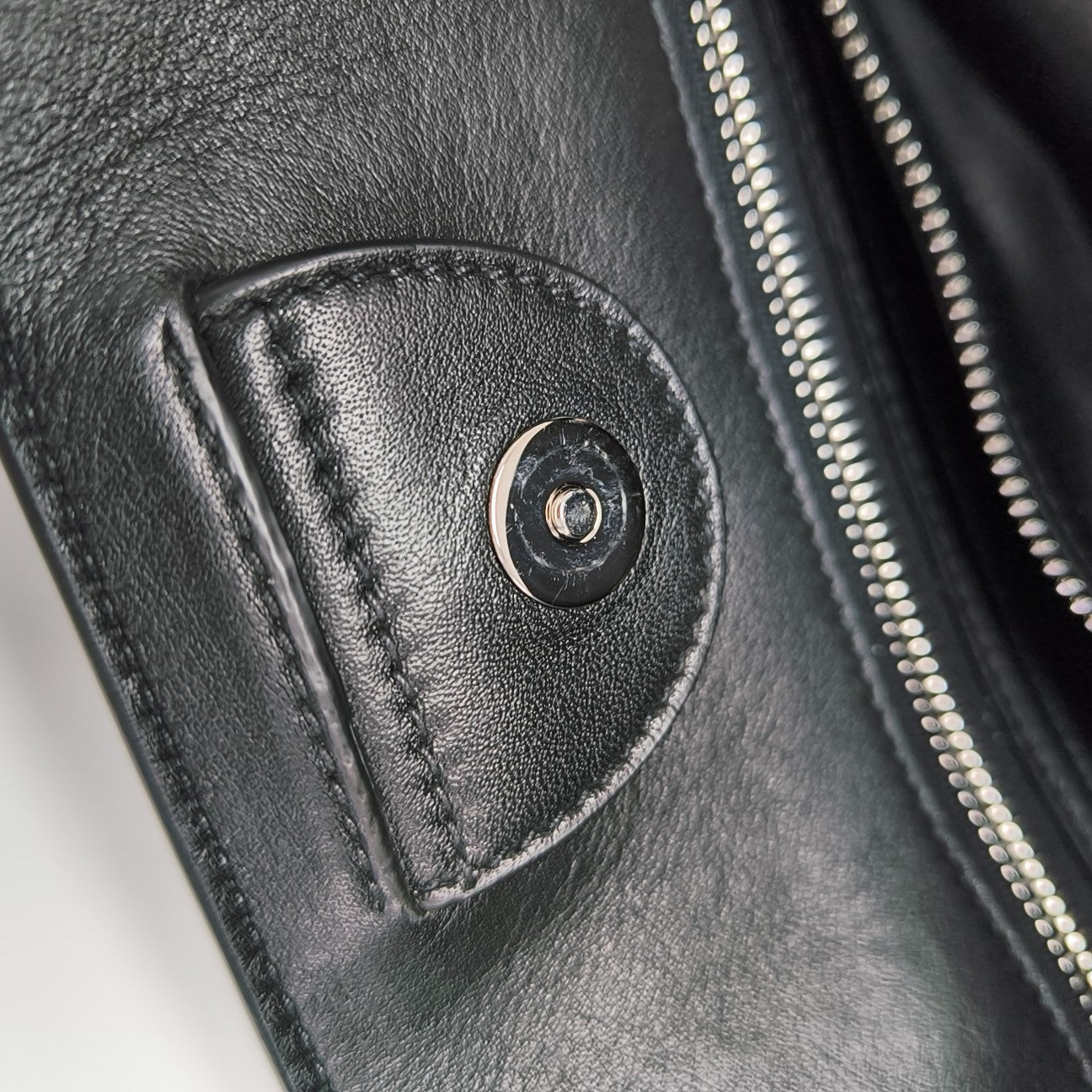 Calfskin Tote Bag Black