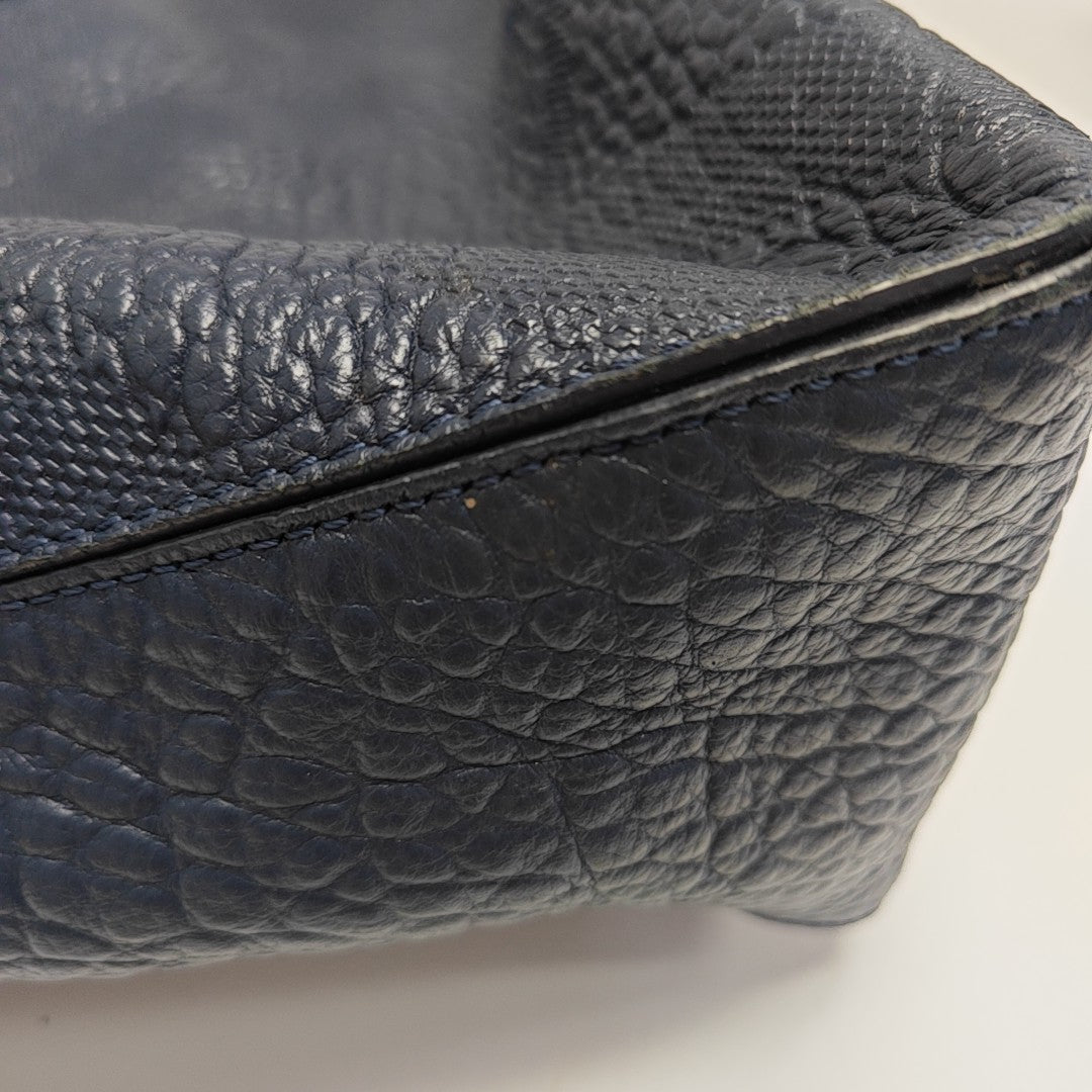 Dewsbury Mini Leather Blue