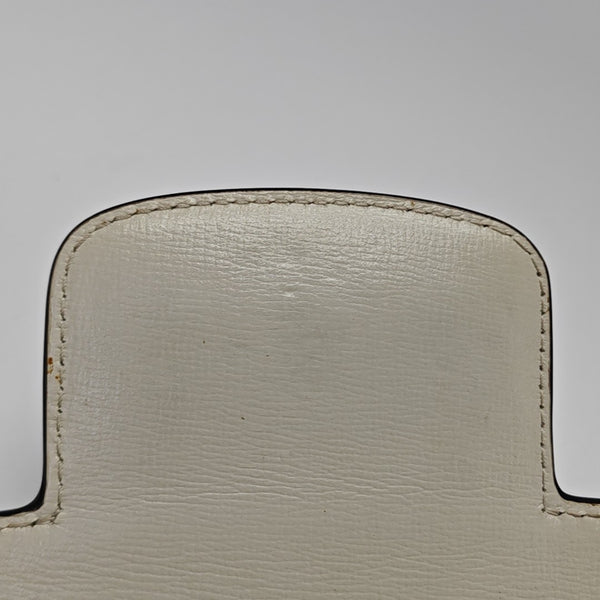Horsebit 1955 Small Monogram Coated Canvas Beige