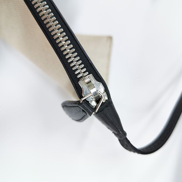 Navy Mini Canvas White