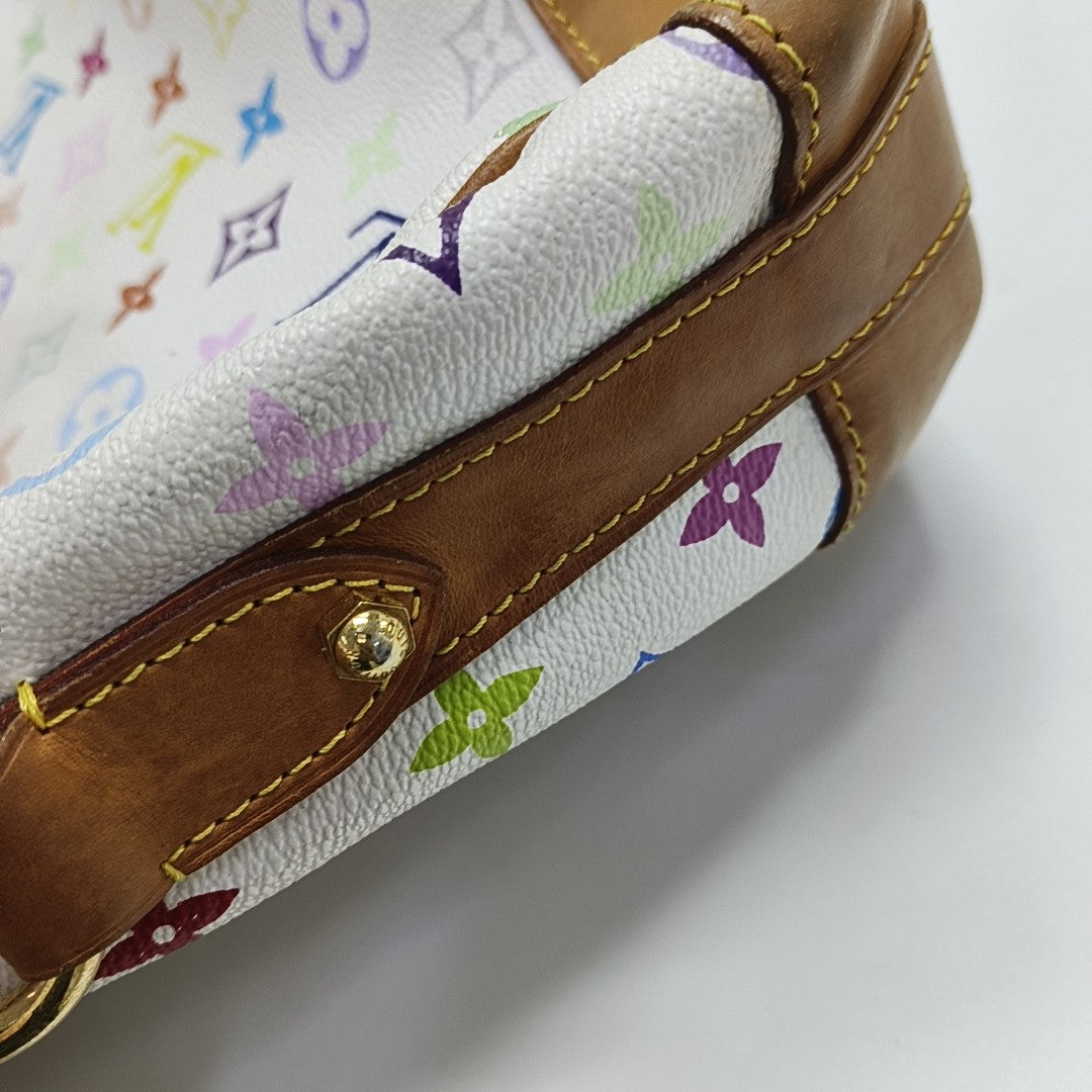 LV × TM GRETA Monogram Coated Canvas White