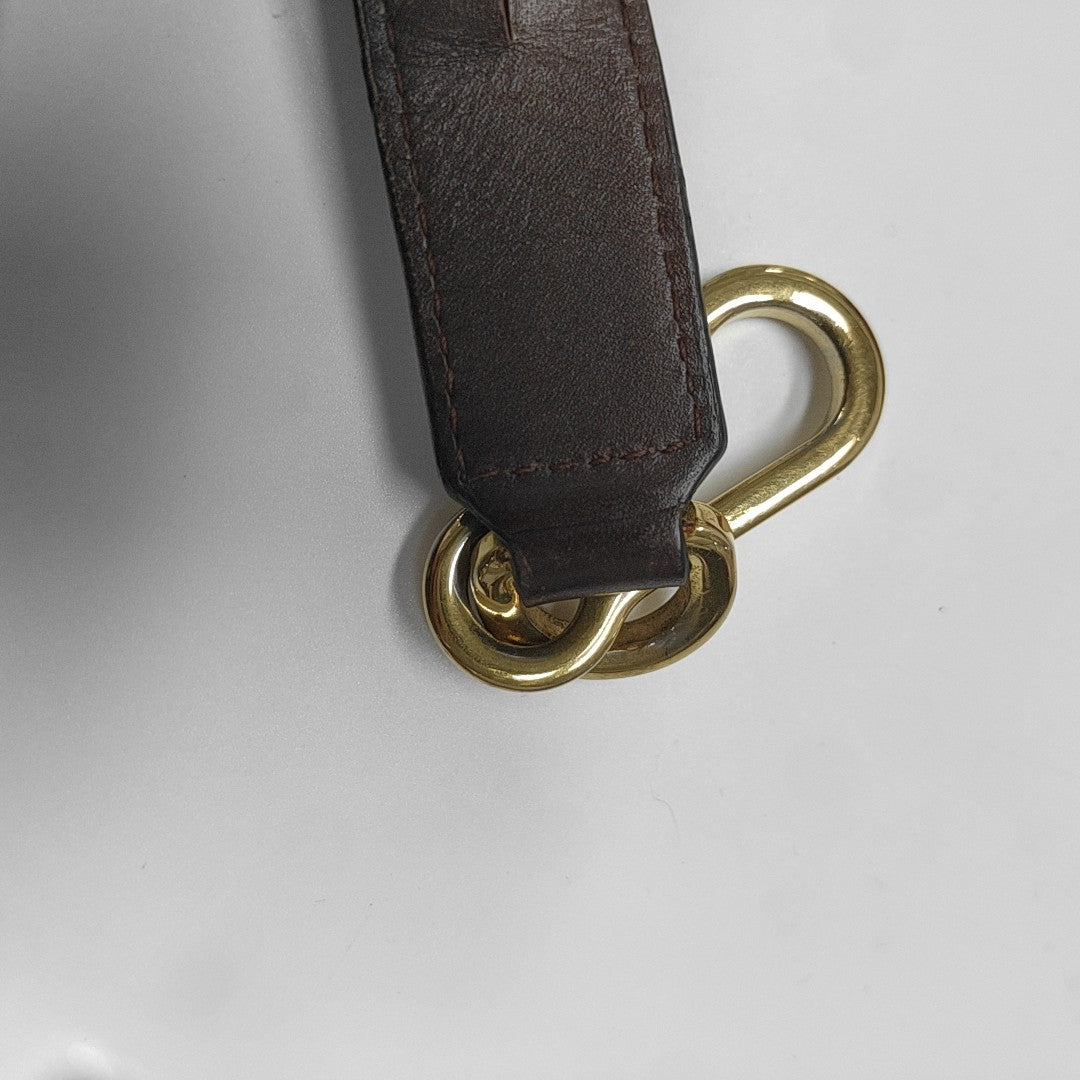 Puzzle Small Calfskin Red