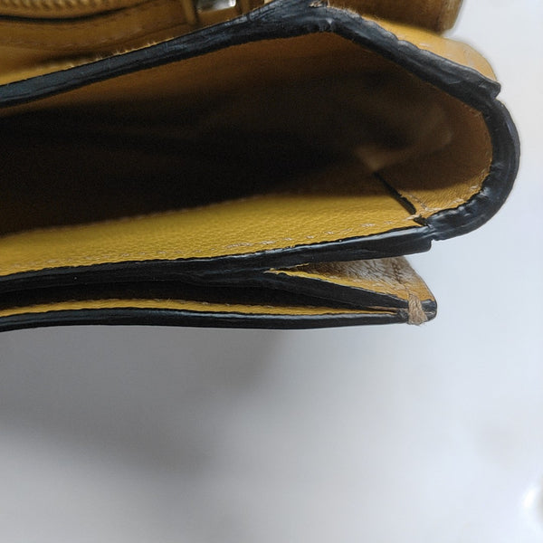 Calfskin Shoulder Bag Yellow