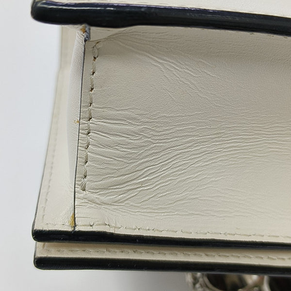 Calfskin Shoulder Bag White