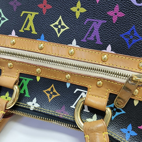 LV × TM RITA Monogram Coated Canvas Black