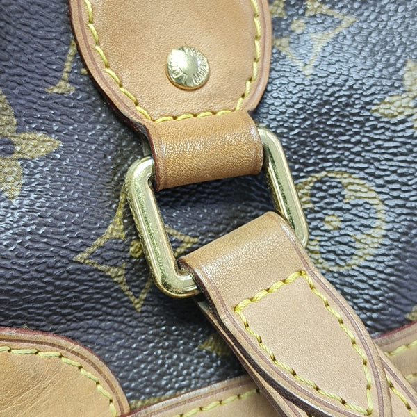 PALERMO PM Monogram Coated Canvas Brown